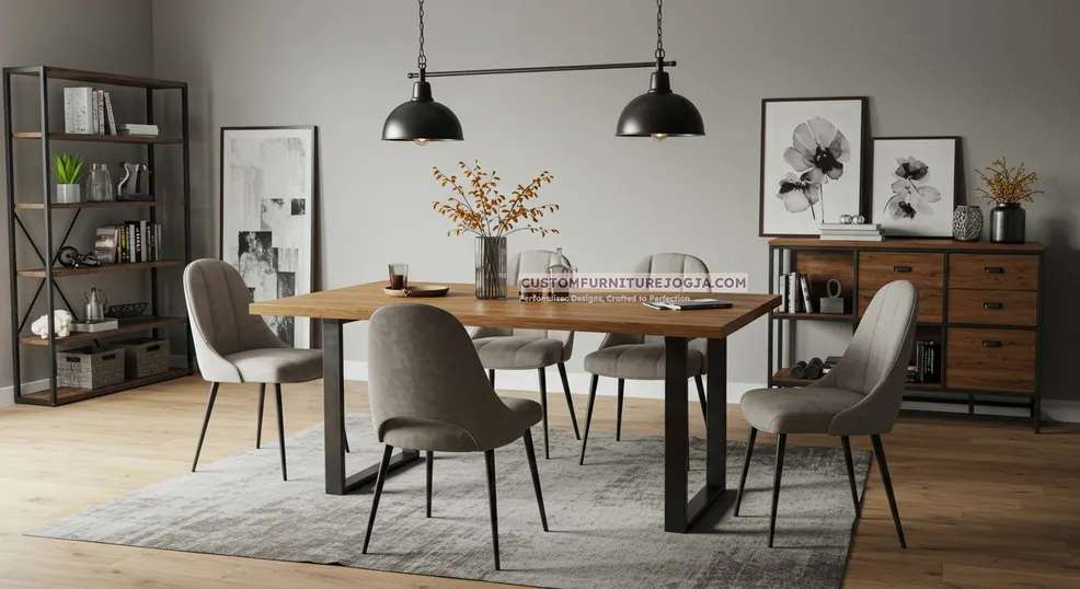 Jasa Pembuatan Meja Makan Jogja